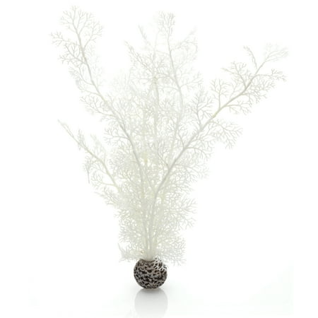 biOrb Aquarium Decorative Sea Fan, White, Large