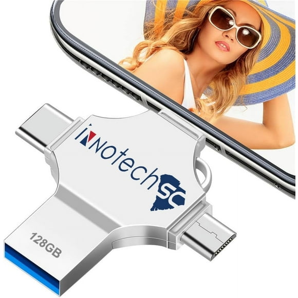 Memoria USB INNOTECHSC SC de 128 GB USB 3.0 Alta Velocidad Portátil