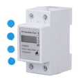 thumbnail image 1 of Uadme WiFi Medidor Inteligente Energía Electricidad Monitor De Energía Interruptor Monofásico Riel Guía 2P AC220V Lo Ayuda A Reducir Su Consumo De Electricidad Y Ahorrar Dinero, 1 of 14