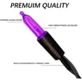 thumbnail image 6 of Morttic 50 LED Christmas Lights, 16 FT Mini String Light with 8 Modes, Waterproof Tree Lights for Outdoor Indoor Outdoor Patio Garden Party Wedding Christmas Decorations (Purple, 2), 6 of 16