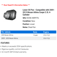 thumbnail image 2 of Lower Pan - Compatible with 2009 - 2013 Nissan Altima Coupe 2.5L 4-Cylinder 2010 2011 2012, 2 of 2
