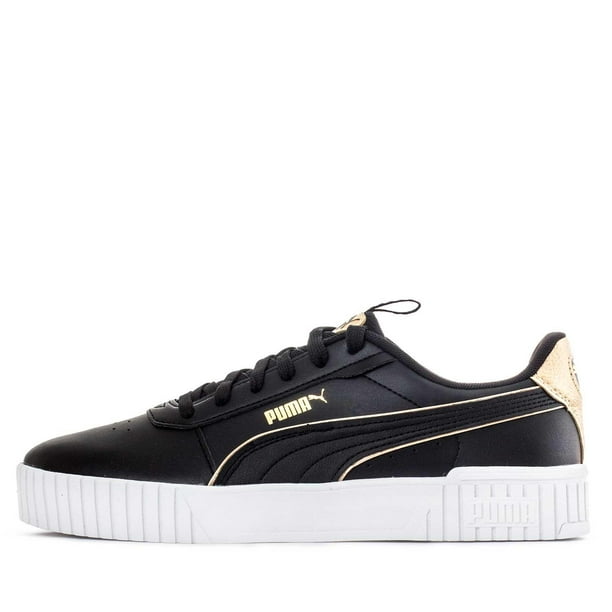 Tenis Puma Casual Carina 2.0 Pop Up Metallics Mujer Negro