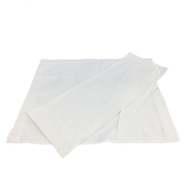 Tissu de Siège de Dossier 2x Pour Chaise Pliante Croisée / Tabouret / Siège Blanc Sunnimix Lienzo para silla de director