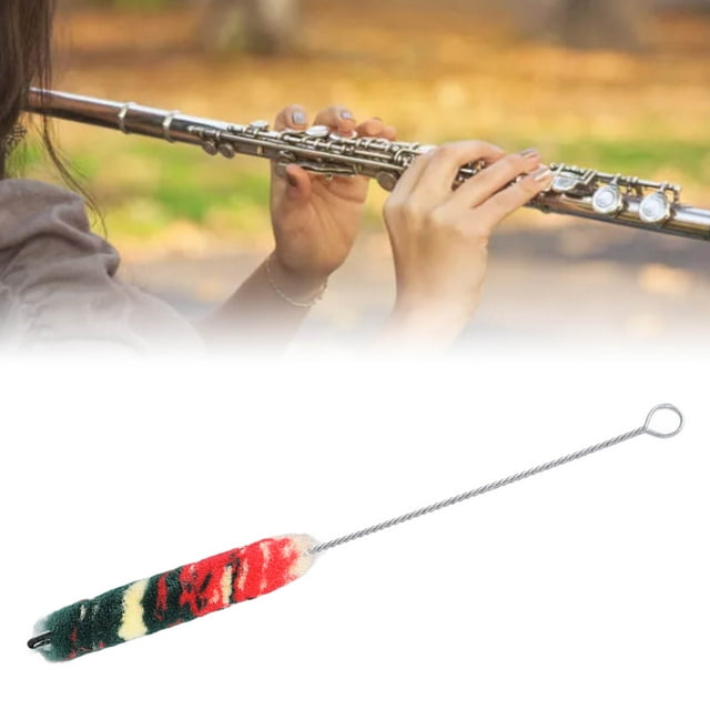 Piccolo Cleaning Brush, Essential Cotton Thread Piccolo Long Cleaning Brush Easy To Use for Music Lovers for Musical Instrument
