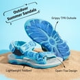 thumbnail image 3 of DREAM PAIRS Kids Adventurous Light-Weight Adjustable Straps Summer Sandals (Toddler/Little Kid/Big Kid), 3 of 5