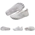 thumbnail image 4 of Unisex Five-Finger Barefoot Shoes Lightweight Quick-Dry Water Shoes for Yoga, Fitness, Swimming, Hiking & Outdoor Training Breathable Non-Slip Minimalist Sports Footwear, 4 of 9