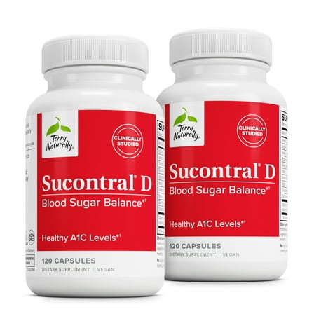Terry Naturally Sucontral D - 120 Capsules (Pack of 2)