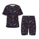 thumbnail image 1 of Balery Thanksgiving Seamless Pattern Conjunto de Pijama Infantil de Manga Corta con Estampado – Ropa de Dormir de Algodón Suave-XX-Large, 1 of 6