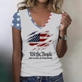 thumbnail image 2 of Fabrcox 1776-2026 250 Anniversary USA Shirts Flag Print 4th of July Women's Shirts Independence Day Celebration Freedom Patriotic Shirts for Women, 2 of 4