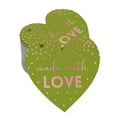 thumbnail image 1 of Inkdotpot Real Rose Gold Foil Made With Love Wedding Tag Favor Hang Paper Tag 50 Pieces, 1 of 6