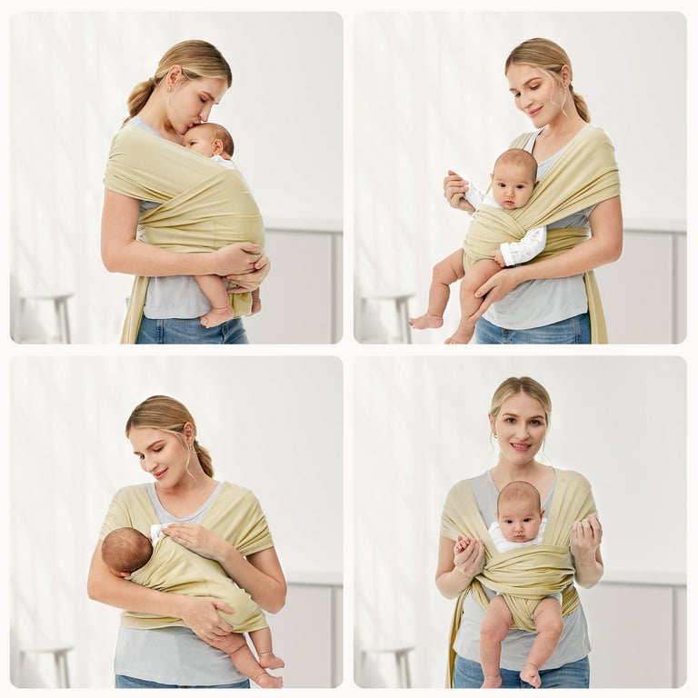 How To Put On Momcozy Wrap Momcozy Baby Wrap Carrier Slings, Infant Carrier Slings,