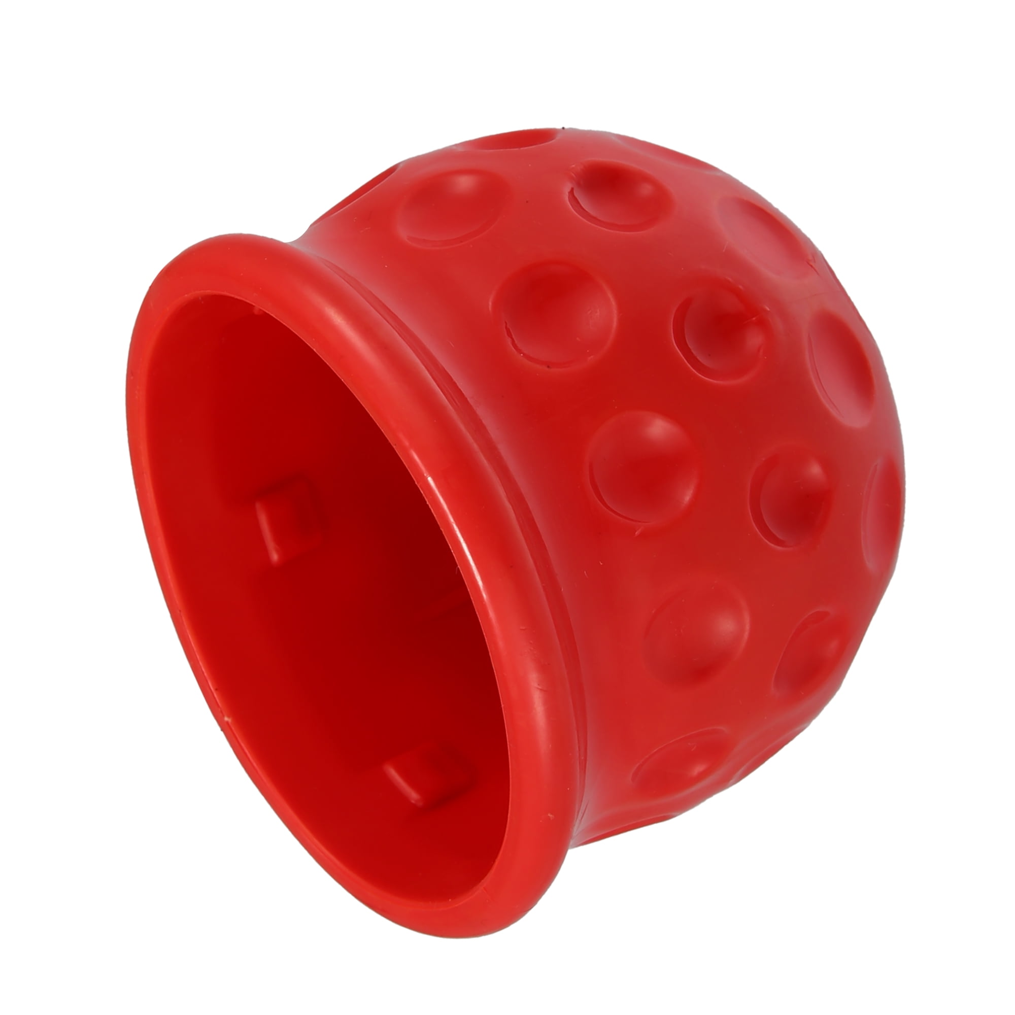 Unique Bargains Trailer Hitch Ball Cover Waterproof Dustproof Red for Car Truck RV