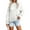 White, variant on gakvbuo Plus Size Pullover Sweaters For Women Long Sleeve Sweatshirts Fall Tunic Tops Women's Casual Long Sleeve O-Neck Solid Ladies Knitted Sweater Tops