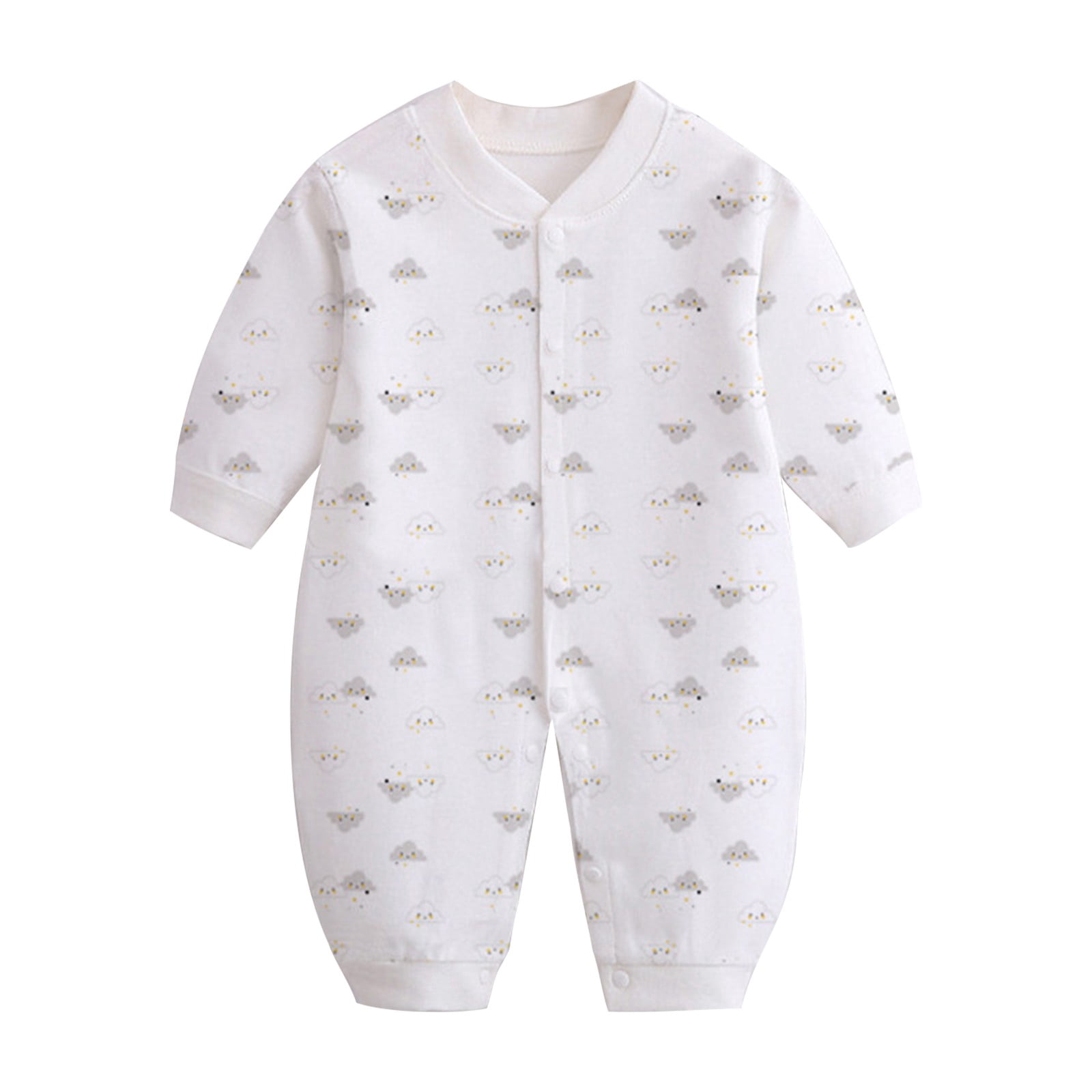 Barboteuse Bébé Polaire Avec Capuche – Grenouillère Chaude Garçon Fille 0-6 Mois, Hiver