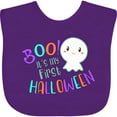 thumbnail image 3 of Inktastic Boo It's My First Halloween Cute Ghost Boys or Girls Baby Bib, 3 of 4