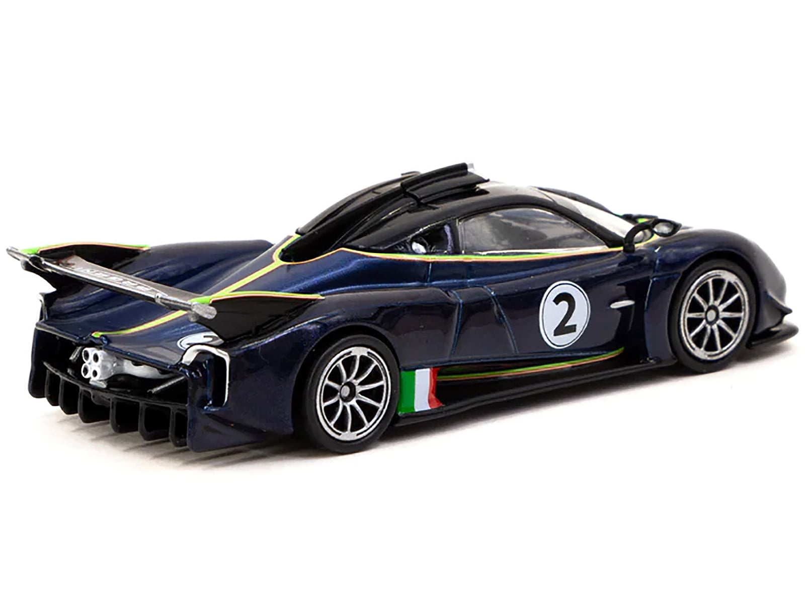 Top Models 1:64 huayra R evo #1 Pearl White Diecast Model