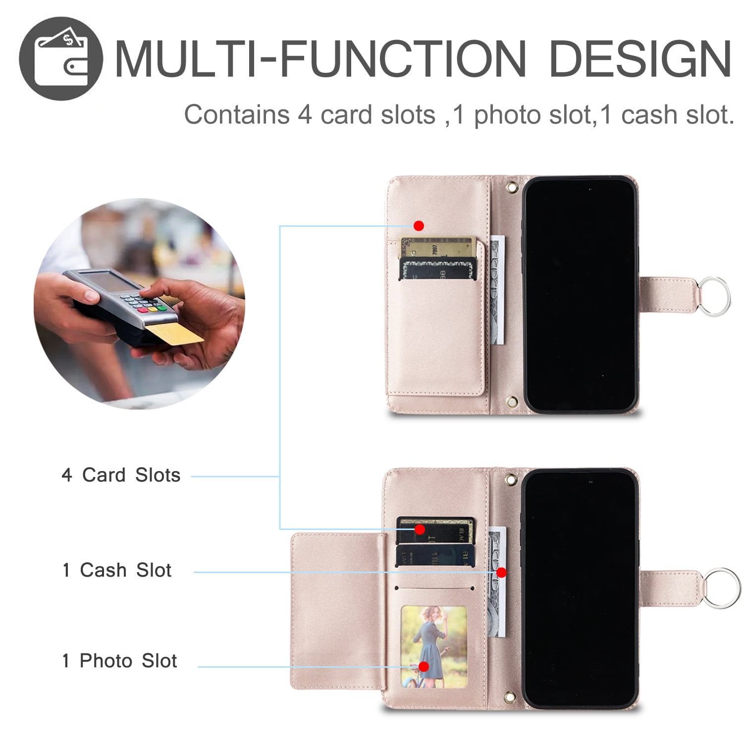 For Realme 5 Pro 5i Phone Case Wallet Case with Card Holder Magnetic For Realme 5 Pro 5i Leather Phone Cases