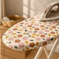 thumbnail image 5 of Linnome Ironing Board Cover Replacement Thick Heat Resistant Cotton Pad Multicolor Washable Iron Table Protective Slipcover Standard Size Iron Board Accessory, 5 of 7