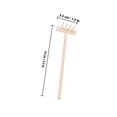 thumbnail image 2 of OULII 3pcs Gardening Rake Mini Rakes in Beige for Wave Making during Sandbox Play, 2 of 8