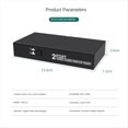 thumbnail image 1 of 2 in 1 Out AV Switch Selector Box 2 Port 3RCA AV Audio Video Switch Splitter Hub Switcher for DVD Player STB HDTV TV Box,1 * Audio Video switcher,Black, 1 of 8