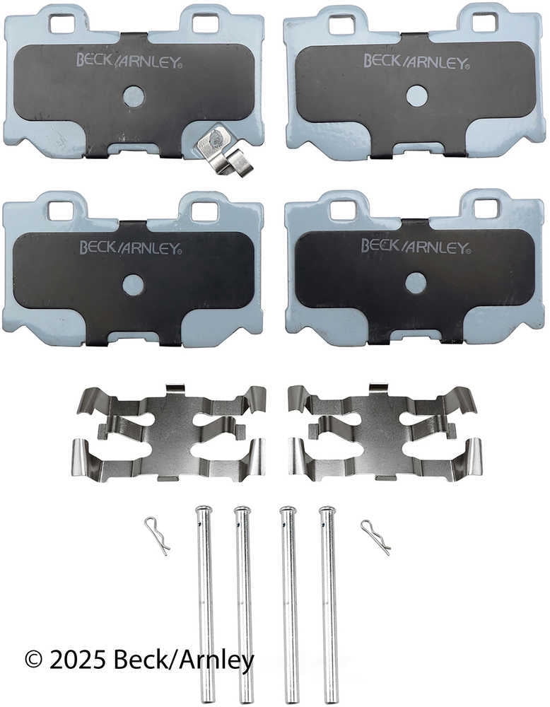 Beck/Arnley 085-6908 Disc Brake Pad