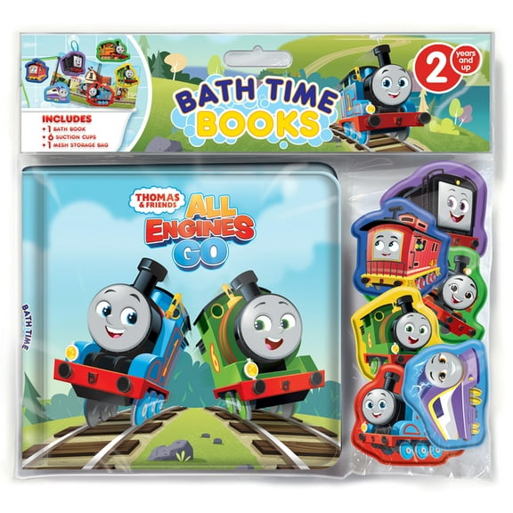 Bathtime Book Mattel Thomas All Engines Go Bathtime Book (Eva), (Hardcover)