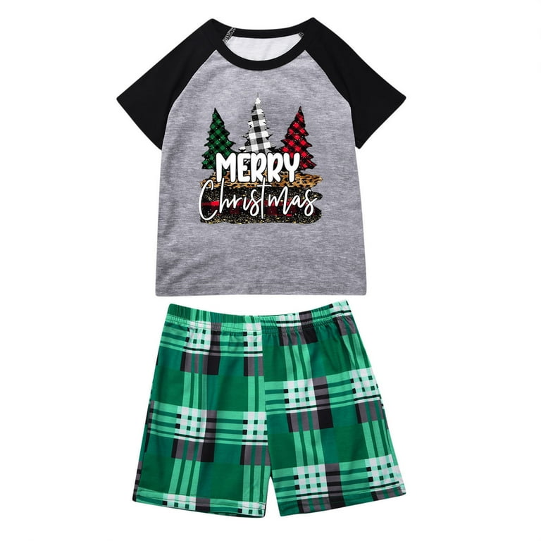 Green Plaid Trees Raglan Green Plaid Trees Raglan