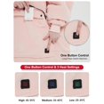 thumbnail image 3 of Sudadera con capucha Heated Electric Wearable Blanket Rosa, 3 of 7