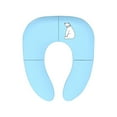 thumbnail image 2 of Skegnu 50% Off Clear! Foldable Potty Training Seat Baby Travel Toilet Potty Seat Covers Non Slip Pads for Bathroom, 2 of 3