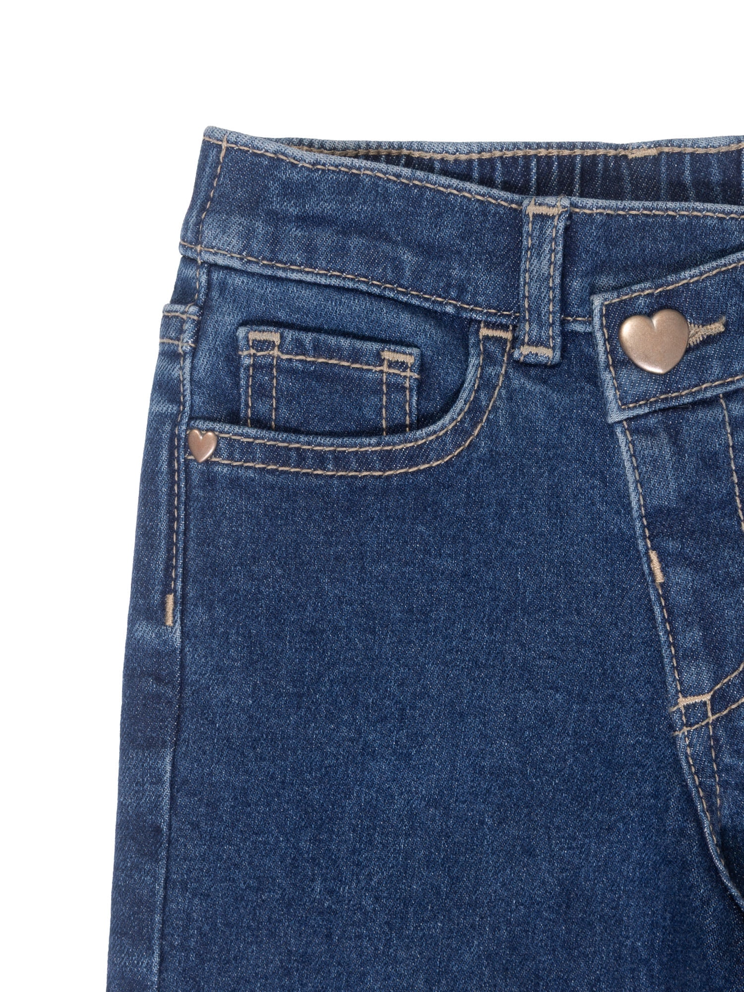 Wonder Nation Toddler Girl Fashion Denim Jeans, Sizes 12M-5T