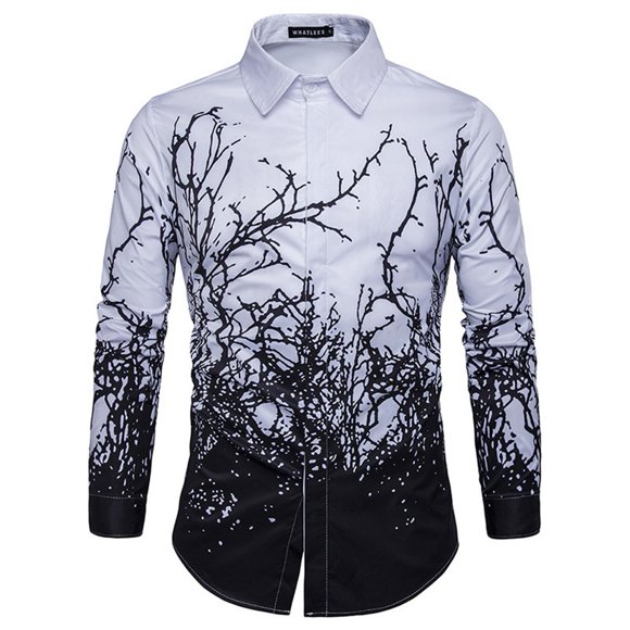 Mens Brawny Buffalo Flannel Slim Fit Casual Shirt Button Long Sleeves Shirts