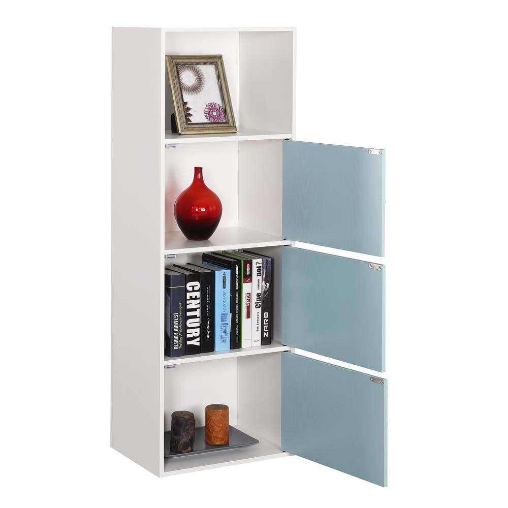 Convenience Concepts Xtra Storage 3 Door Cabinet with Shelf, White