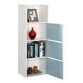 thumbnail image 5 of Convenience Concepts Xtra Storage 3 Door Cabinet with Shelf, White/Sea Foam Blue, 5 of 6
