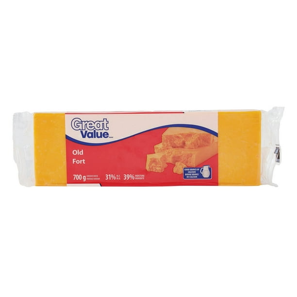 Great Value Old Cheddar Cheese Walmart.ca