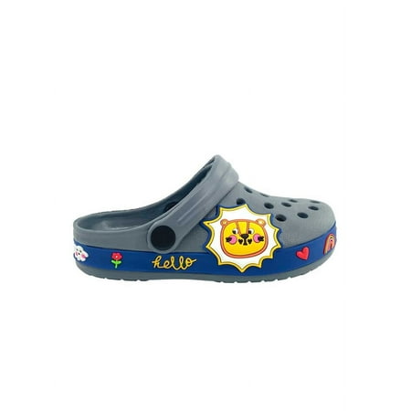 

Kid Garden Clogs Slip On Shoes Boys Girls Sandals Cute Cartoon Water Shower Slippers P-&28