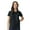 Black, variant on Women's Short Sleeve T-Shirt 100% Cotton Classic Fit Crew Neck Solid Color Tee (White, L)
