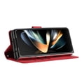 thumbnail image 6 of Compatible with Samsung Galaxy Z Fold 6 Flip Phone Case,With Card Slots,PU Leather Flip Folio Fold Kickstand,Magnetic Closure,Anti-Scratch Shockproof Anti-fall Durable Wallet Phone Case,Red, 6 of 6