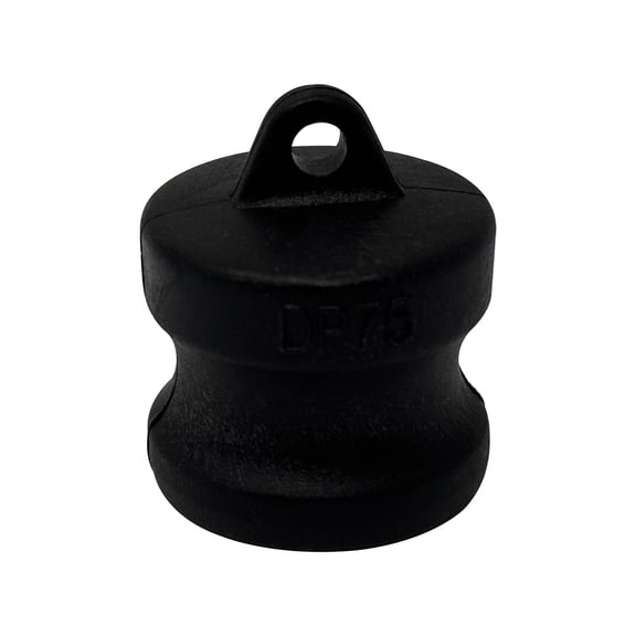Gloxco Cam and Groove Fitting, Polypropylene, Type DP, 3/4" Male Camlock Dust Plug (CAM-07-DP-PP)