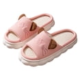 thumbnail image 3 of ATENAR Womens Slippers indoor and Outdoor Comfy Shoes Women Slide House Slipper Khaki 38, 3 of 9