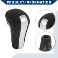 thumbnail image 4 of Unique Bargains Gear Shifter Knob Automatic Stick Shifter Lever Knob for Honda Accord 2008-2012 Plastic Faux Leather, 4 of 6