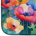 thumbnail image 4 of Carolines Treasures DAC1545DDM 21 x 14 in. Anemones in Watercolor Dish Drying Mat, 4 of 5