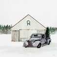 thumbnail image 2 of Stellar Design Studio 15x15 White Modern Wood Framed Museum Art Print Titled - Tree Farm, 2 of 4