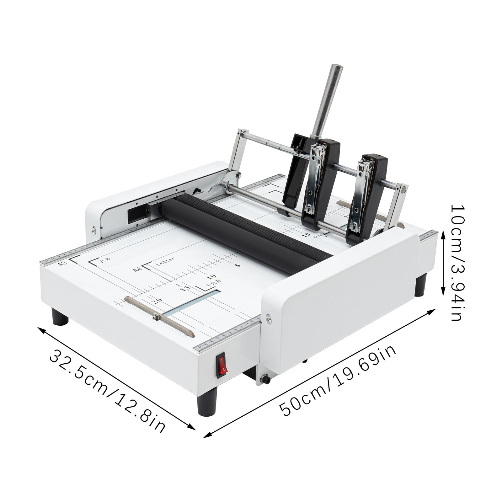 A3 Booklet Foldable Binding Machine Paper Stapling Making Book Stapler Office
