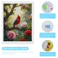 thumbnail image 3 of Diamond Art Kits for Adults, Colorful Bird Blossoms Branch 5D Diamond Painting Kits for Adults Beginners, DIY Full Drill Diamond Painting, Gem Art and Crafts 12x16, 3 of 7