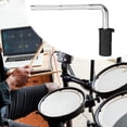 thumbnail image 1 of Brazo de soporte para almohadilla de batería electrónica, herrajes de montaje de percusión, varilla en L resistente y ligera para baquetas, 1 of 8
