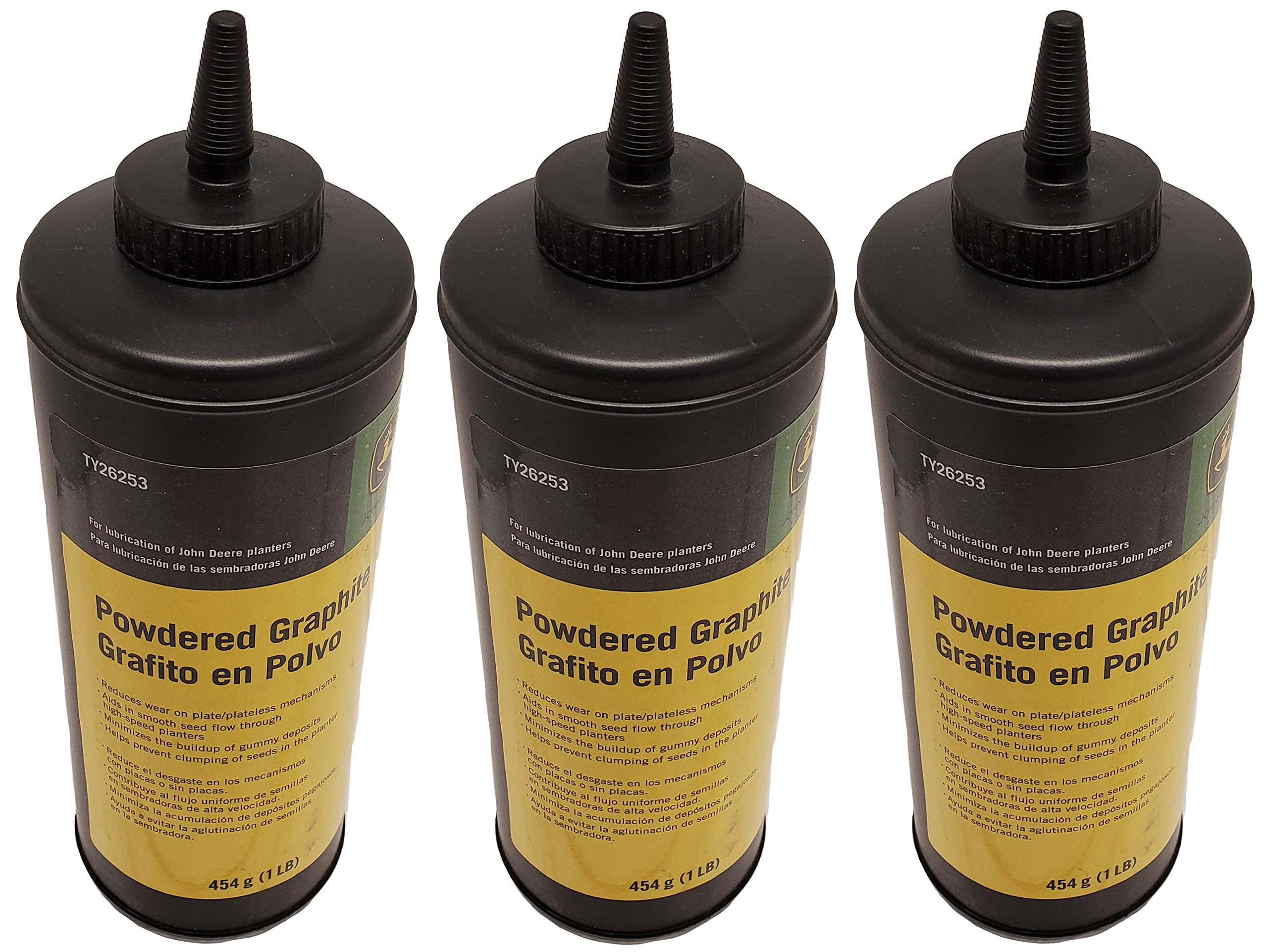 John Deere Original Equipment Powdered Graphite (Set of 3) TY26253,3