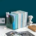 thumbnail image 1 of CHO （Green）Bookends Magazine Storage Holder Book Stand Rack Pen Holder Office Table Accessories, 1 of 5