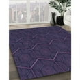 thumbnail image 3 of Ahgly Company Machine Washable Indoor Rectangle Transitional Deep Periwinkle Purple Area Rugs, 5' x 8', 3 of 7