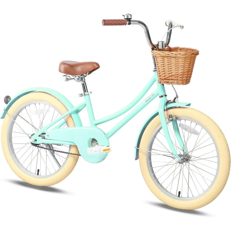 Glerc 20 Inch Kids Bike for 6 7 8 9 10 Years Old Little Girls