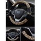 thumbnail image 3 of Car Steering Wheel Cover Plush Vehicle Steering Wheel Protector Universal for Auto/Truck/SUV/Van Diameter 38cmLeopard Print, 3 of 4